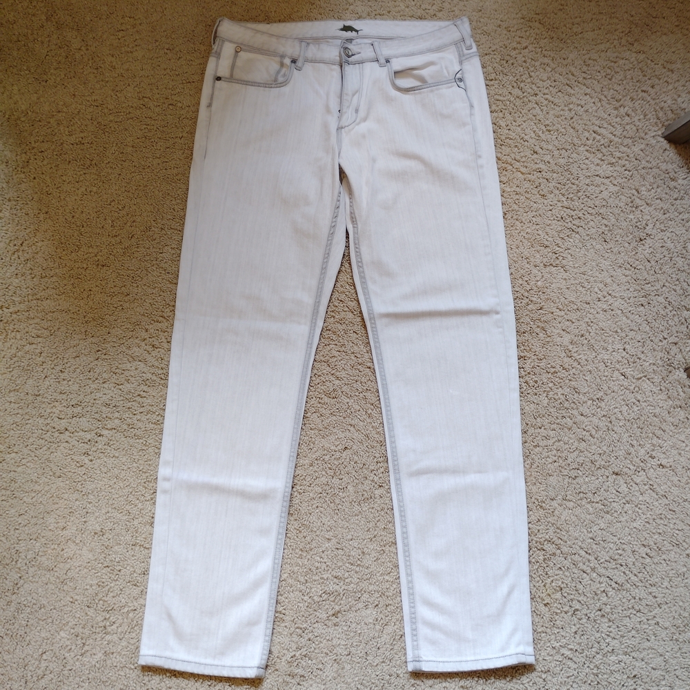 Tommy Bahama Light Gray Denim Pants